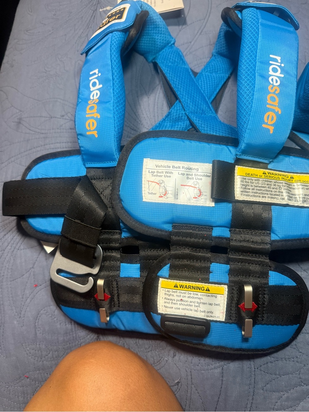 Rudesafer gen 5 harness and head rest